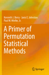 順列統計モデル入門（テキスト）<br>A Primer of Permutation Statistical Methods