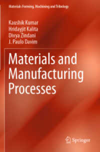 Materials and Manufacturing Processes (Materials Forming, Machining and Tribology)