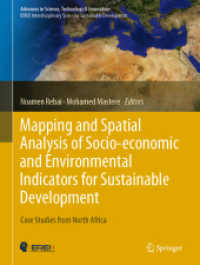 Mapping and Spatial Analysis of Socio-economic and Environmental Indicators for Sustainable Development : Case Studies from North Africa (Advances in Science, Technology & Innovation)