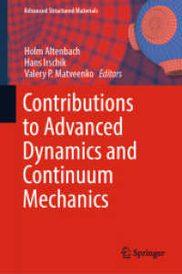 Contributions to Advanced Dynamics and Continuum Mechanics (Advanced Structured Materials)