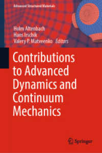 Contributions to Advanced Dynamics and Continuum Mechanics (Advanced Structured Materials)
