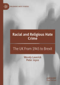 Racial and Religious Hate Crime : The UK from 1945 to Brexit (Palgrave Hate Studies)