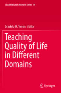 Teaching Quality of Life in Different Domains (Social Indicators Research Series)