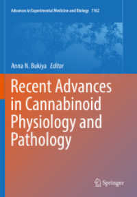Recent Advances in Cannabinoid Physiology and Pathology (Advances in Experimental Medicine and Biology) （2019）