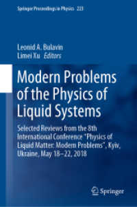Modern Problems of the Physics of Liquid Systems : Selected Reviews from the 8th International Conference 'Physics of Liquid Matter: Modern Problems', Kyiv, Ukraine, May 18-22, 2018 (Springer Proceedings in Physics)