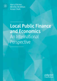 Local Public Finance and Economics : An International Perspective
