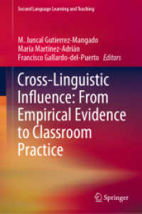 Cross-Linguistic Influence: from Empirical Evidence to Classroom Practice (Second Language Learning and Teaching)