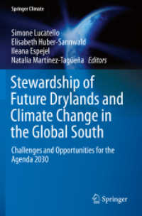 Stewardship of Future Drylands and Climate Change in the Global South : Challenges and Opportunities for the Agenda 2030 (Springer Climate) （2020）