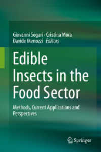 Edible Insects in the Food Sector : Methods, Current Applications and Perspectives