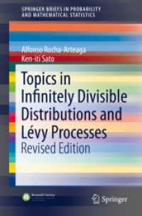 Topics in Infinitely Divisible Distributions and Lévy Processes, Revised Edition (Springerbriefs in Probability and Mathematical Statistics)