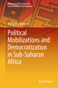 Political Mobilizations and Democratization in Sub-Saharan Africa (Advances in African Economic, Social and Political Development)