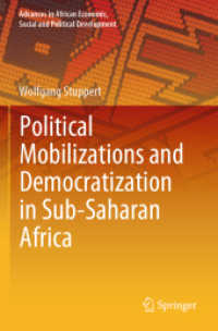 Political Mobilizations and Democratization in Sub-Saharan Africa (Advances in African Economic, Social and Political Development)