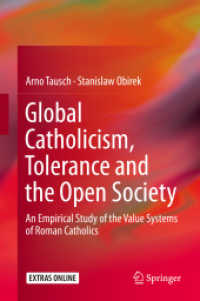 Global Catholicism, Tolerance and the Open Society : An Empirical Study of the Value Systems of Roman Catholics