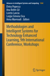 Methodologies and Intelligent Systems for Technology Enhanced Learning, 9th International Conference, Workshops (Advances in Intelligent Systems and Computing)