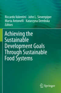 Achieving the Sustainable Development Goals through Sustainable Food Systems （2019）