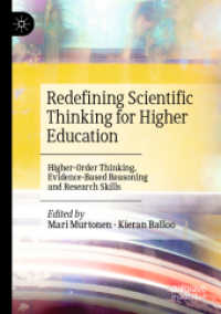 Redefining Scientific Thinking for Higher Education : Higher-Order Thinking, Evidence-Based Reasoning and Research Skills