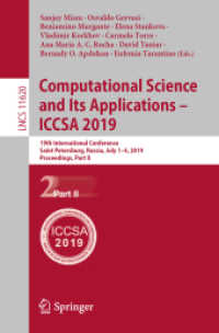 Computational Science and Its Applications - ICCSA 2019 : 19th International Conference, Saint Petersburg, Russia, July 1-4, 2019, Proceedings, Part II (Lecture Notes in Computer Science)
