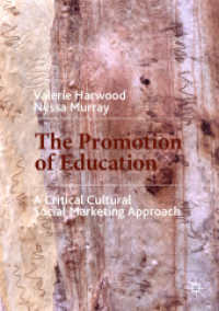 The Promotion of Education : A Critical Cultural Social Marketing Approach