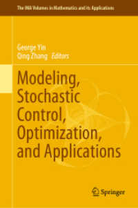 Modeling, Stochastic Control, Optimization, and Applications (The Ima Volumes in Mathematics and its Applications)