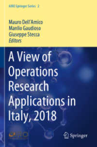 A View of Operations Research Applications in Italy, 2018 (Airo Springer Series)