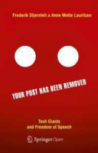 Your Post has been Removed : Tech Giants and Freedom of Speech （2020）
