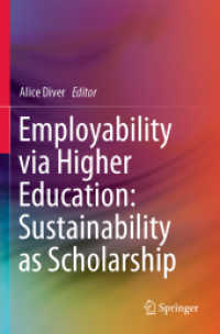 Employability via Higher Education: Sustainability as Scholarship （2019）
