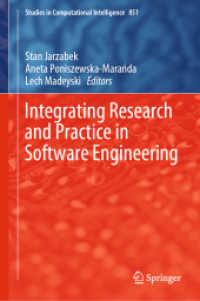 Integrating Research and Practice in Software Engineering (Studies in Computational Intelligence) （2020）