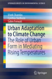 Urban Adaptation to Climate Change : The Role of Urban Form in Mediating Rising Temperatures (Springerbriefs in Environmental Science)