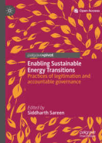 Enabling Sustainable Energy Transitions : Practices of legitimation and accountable governance （2020）