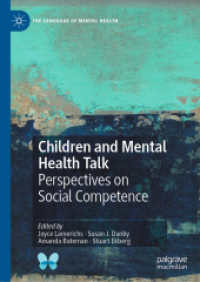 Children and Mental Health Talk : Perspectives on Social Competence (The Language of Mental Health)