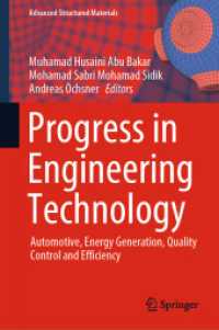 Progress in Engineering Technology : Automotive, Energy Generation, Quality Control and Efficiency (Advanced Structured Materials)