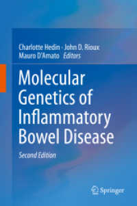 炎症性腸疾患の分子遺伝学（第２版）<br>Molecular Genetics of Inflammatory Bowel Disease （2ND）