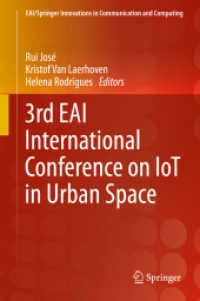 3rd EAI International Conference on IoT in Urban Space (Eai/springer Innovations in Communication and Computing)