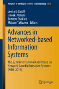 Advances in Networked-based Information Systems : The 22nd International Conference on Network-Based Information Systems (NBiS-2019) (Advances in Intelligent Systems and Computing)