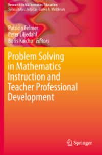 Problem Solving in Mathematics Instruction and Teacher Professional Development (Research in Mathematics Education)