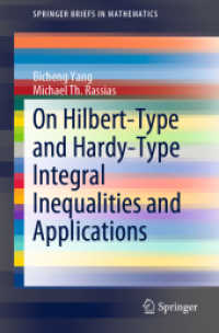 On Hilbert-Type and Hardy-Type Integral Inequalities and Applications (Springerbriefs in Mathematics)