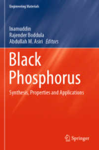 Black Phosphorus : Synthesis, Properties and Applications (Engineering Materials)