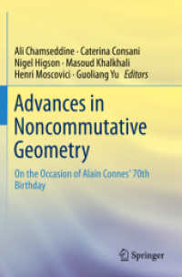 Advances in Noncommutative Geometry : On the Occasion of Alain Connes' 70th Birthday