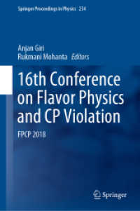 16th Conference on Flavor Physics and CP Violation : FPCP 2018 (Springer Proceedings in Physics)