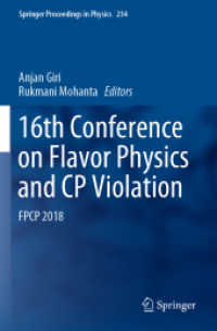 16th Conference on Flavor Physics and CP Violation : FPCP 2018 (Springer Proceedings in Physics)