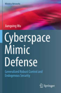 Cyberspace Mimic Defense : Generalized Robust Control and Endogenous Security (Wireless Networks)