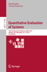 Quantitative Evaluation of Systems : 16th International Conference, QEST 2019, Glasgow, UK, September 10-12, 2019, Proceedings (Theoretical Computer Science and General Issues)