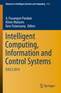 Intelligent Computing, Information and Control Systems : ICICCS 2019 (Advances in Intelligent Systems and Computing)