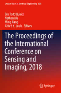 The Proceedings of the International Conference on Sensing and Imaging, 2018 (Lecture Notes in Electrical Engineering)