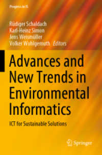 Advances and New Trends in Environmental Informatics : ICT for Sustainable Solutions (Progress in Is)