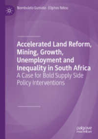 Accelerated Land Reform, Mining, Growth, Unemployment and Inequality in South Africa : A Case for Bold Supply Side Policy Interventions