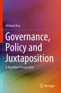 Governance, Policy and Juxtaposition : A Maritime Perspective （2020）