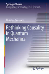 Rethinking Causality in Quantum Mechanics (Springer Theses)