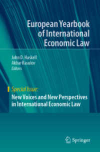 New Voices and New Perspectives in International Economic Law (Special Issue)