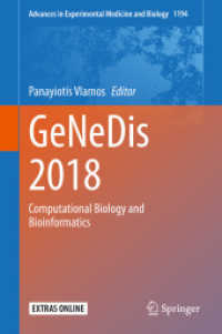 GeNeDis 2018 : Computational Biology and Bioinformatics (Advances in Experimental Medicine and Biology)